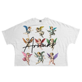 T-Shirt Cherubs V2 Streetwear Cropped Boxy Tee Cotton For A Soft Breathable Fit 280GSM