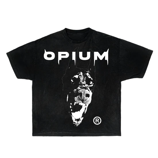 T-Shirt Opium Dobermann Streetwear Tee