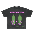 T-Shirt Paranormal Forgotten Garment Dyed Streetwear Tee Cotton Short Sleeve