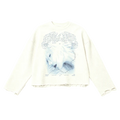 T-Shirt Return By Death Thermal Streetwear Unisex Waffle Cropped Long Sleeve Shirt 290 GSM Cotton Oversized Fit