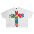 T-Shirt Yankee Multicolor Cropped Boxy Streetwear Tee True To Size 280 GSM Everyday Casual Top